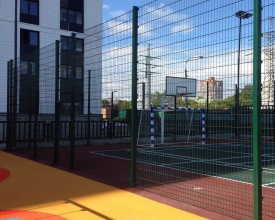 3D заборы для спортивной площадки 60 метров фото в Лабинске