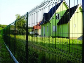 3D заборы для частного дома 90 метров фото цена за метр