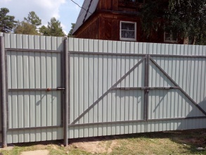 Забор с воротами и калиткой 100 метров фото в Лабинске