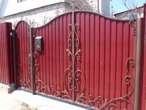 Калитка - пример 1 фото в Лабинске